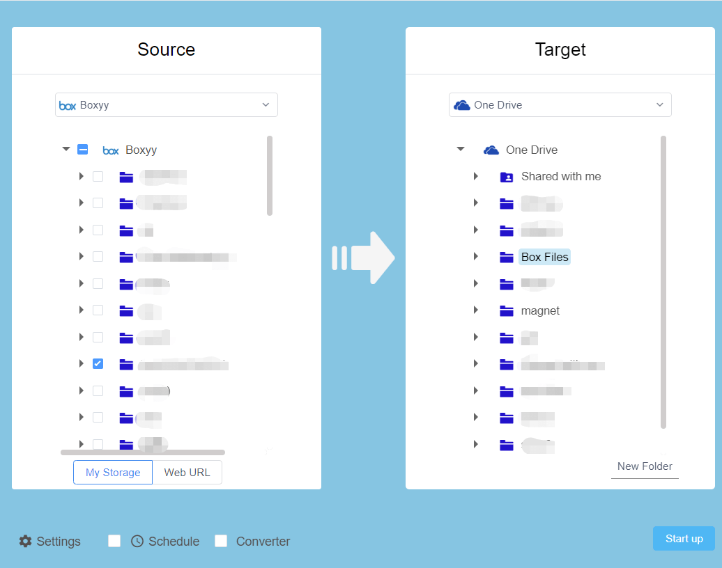 Migrate Box to OneDrive