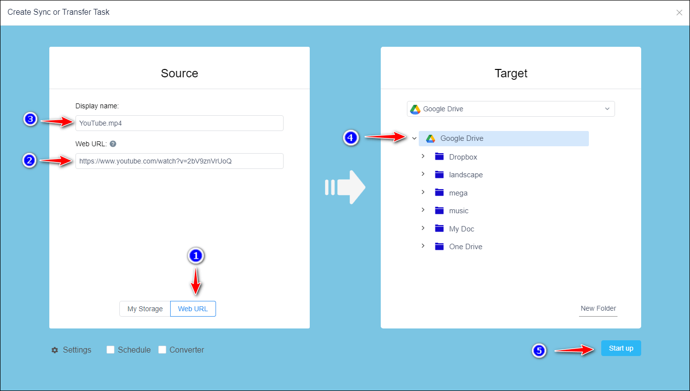 create download task